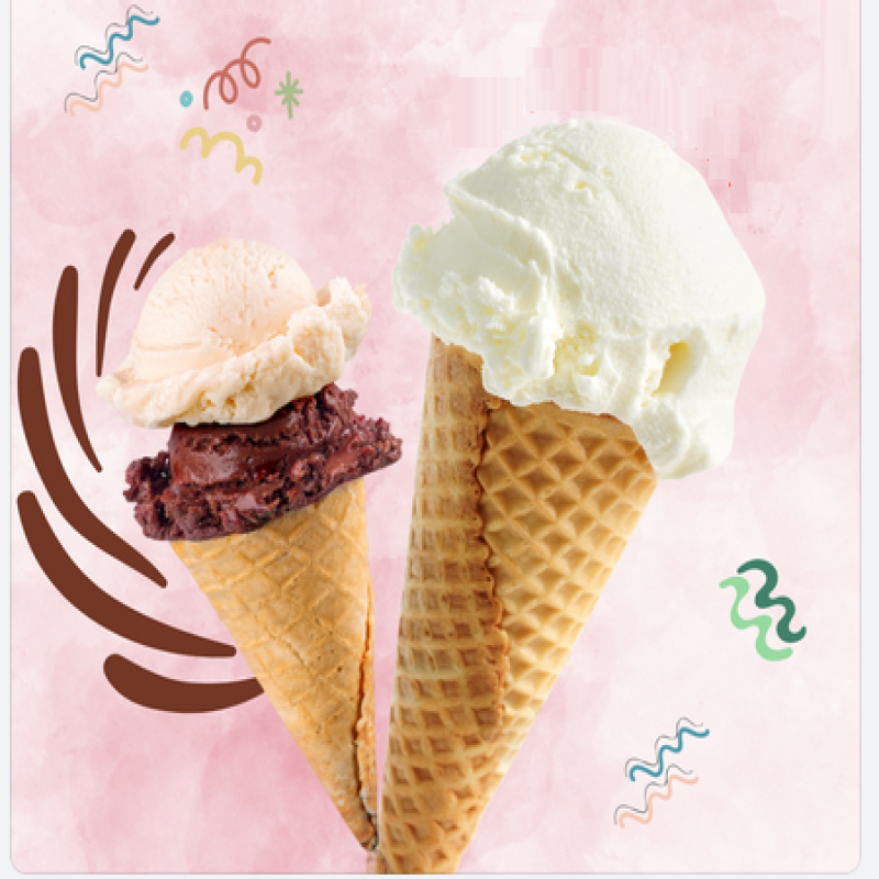 Sade & Kakaolu Dondurma