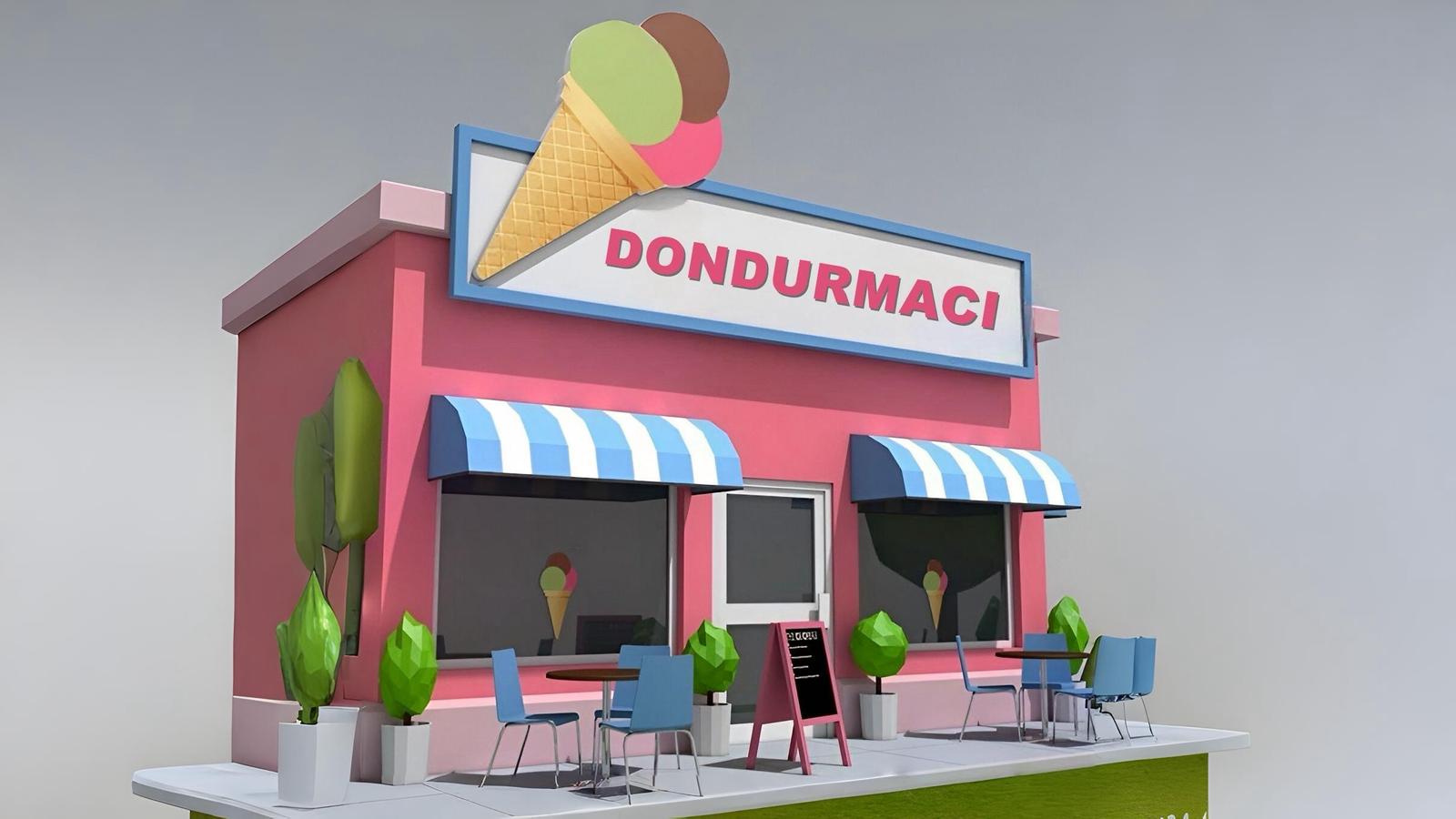 Dondurma Dükkanı Fikirleri &ndash; İlham Veren 3 Farklı Konsept